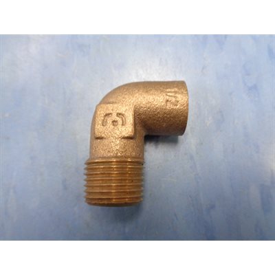 COUDE 90 1 / 2" MALE X 1 / 2" CUIVRE